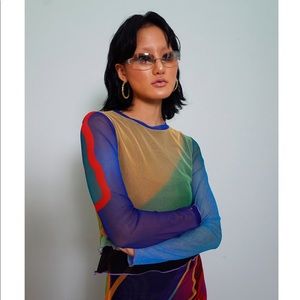 EXPIRED GIRL MESH TOP